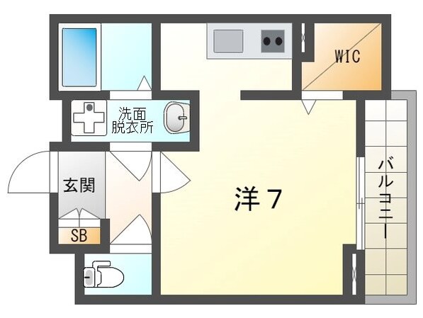 メゾン　カルムの物件間取画像